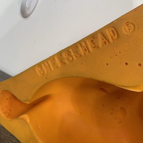 The Original Cheesehead Green Bay Packers Foam Hat By Foamation Inc - Picture 8 of 9